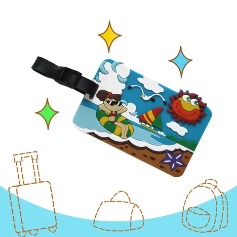 Bag Tag 1 - Beach