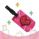 Bag Tag 3 - Heart — photo 1