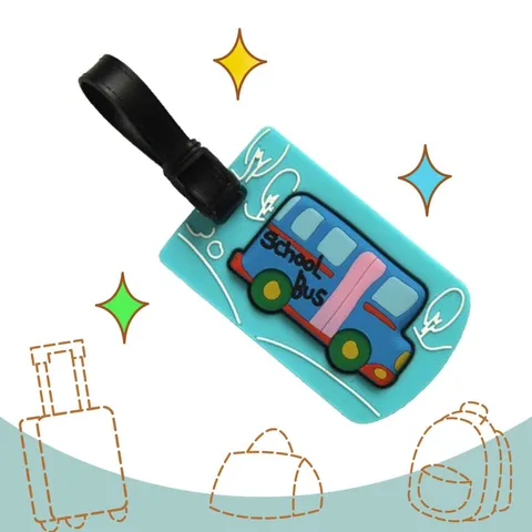Bag Tag 2 - School Bus