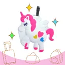 Bag Tag - Unicorn - Pink Hair — photo 1