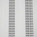 Clear Pencil Labels — photo 5