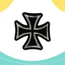 Cloth Patch - Cross — photo 1