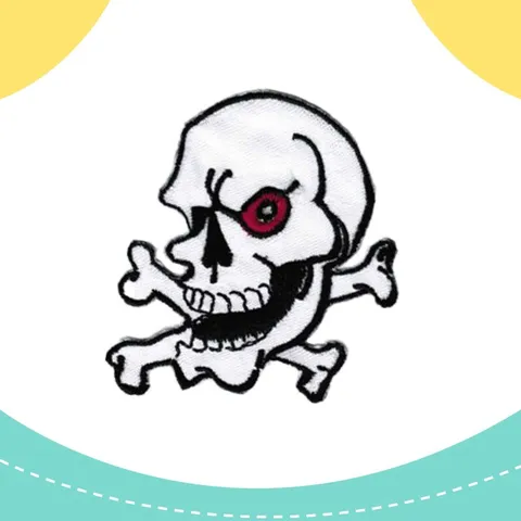 Cloth Patch - Skull