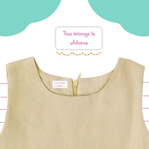 Small Clothing Stickers