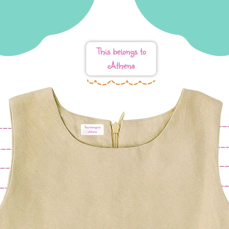 Small Clothing Stickers