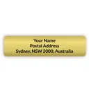 Gold Address Labels — photo 3