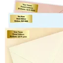Gold Address Labels Roll — photo 3