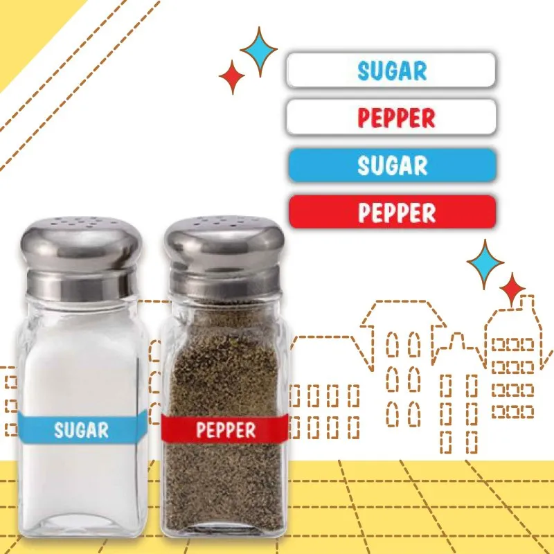 Small Household Labels