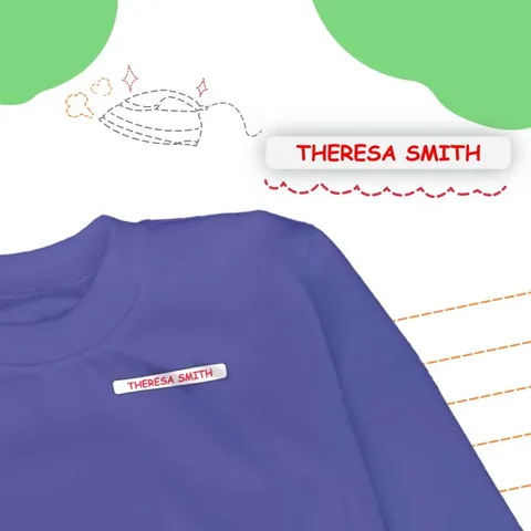 Small Iron-on Labels