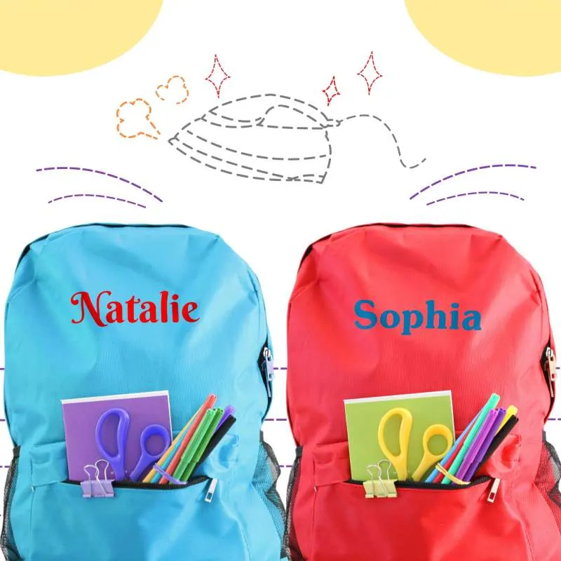 Medium Die Cut Iron-on Transfer Letter Labels, Multi-Names