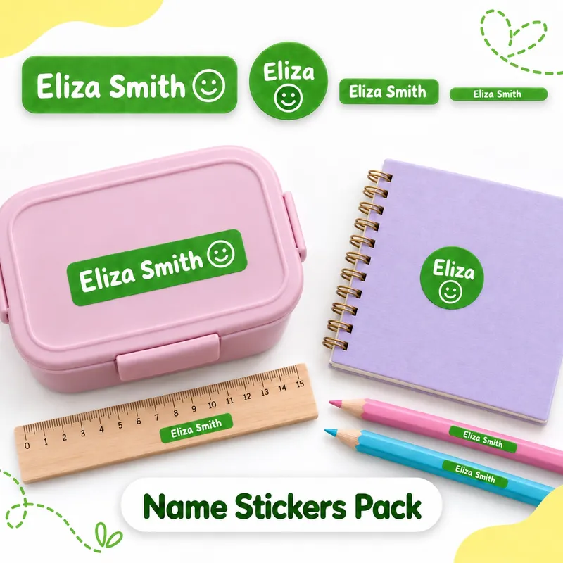 Name Stickers Pack