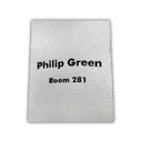 Square Satin Sew On Labels — photo 2