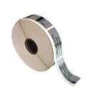 Silver Address Labels Roll — photo 2