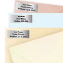 Silver Address Labels Roll — photo 3