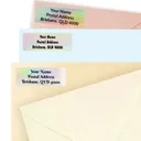 Silver Holographic Address Labels Roll — photo 3