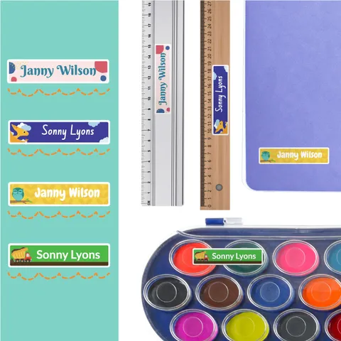 Medium Designer Stick-on Labels