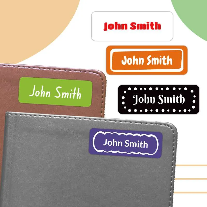 Small Plain Stick-on Labels