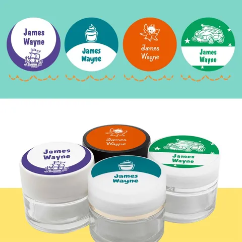Medium Round Labels