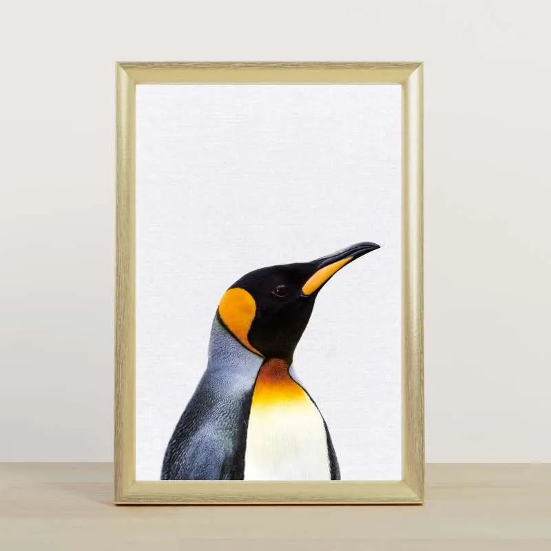 King Penguin Wall Art Print