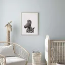 Safari Zebra Wall Art Print — photo 2