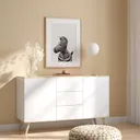 Safari Zebra Wall Art Print — photo 3