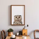 Woodland Owl Wall Art Print — photo 2