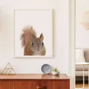 Woodland Squirrel Wall Art Print — photo 2