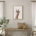 Safari Giraffe Wall Art Print — photo 2
