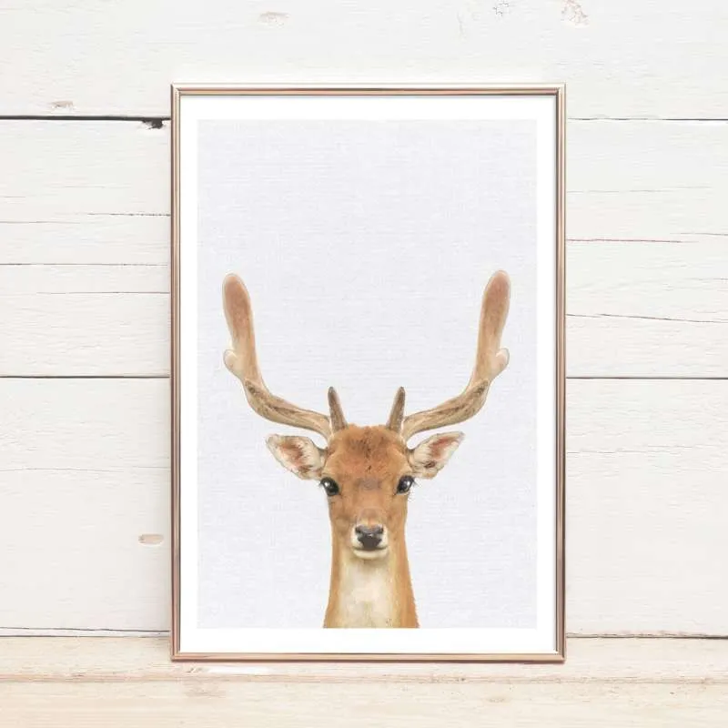 Deer Wall Art Print