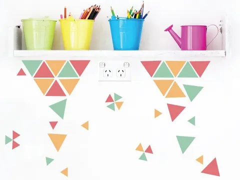 Triangles Wall Decor Stickers