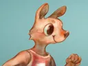 Kangaroo Wall Stickers / Mural — photo 2
