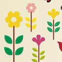 Flowers Wall Stickers — photo 6