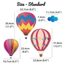 Hot Air Balloons Wall Stickers — photo 2
