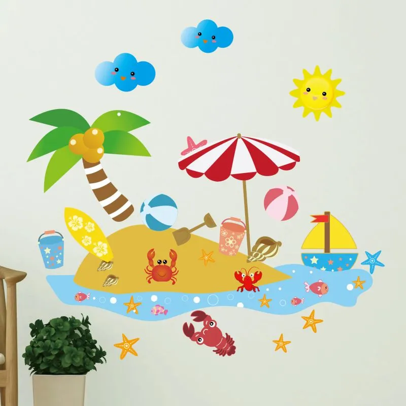 Beach Wall Stickers