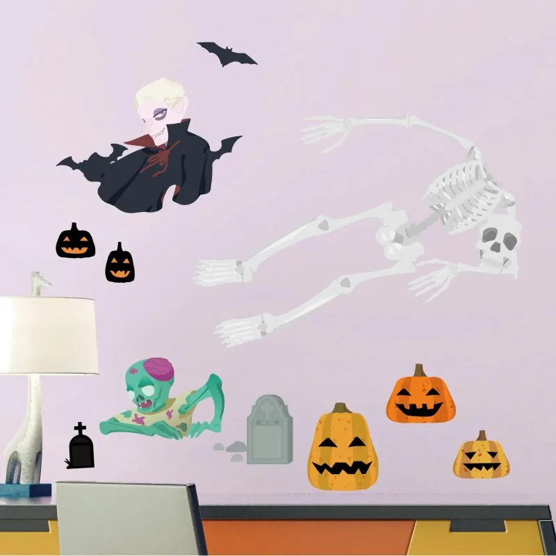 Halloween Skull Wall Stickers