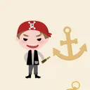 Pirate Ship Wall Stickers — photo 5