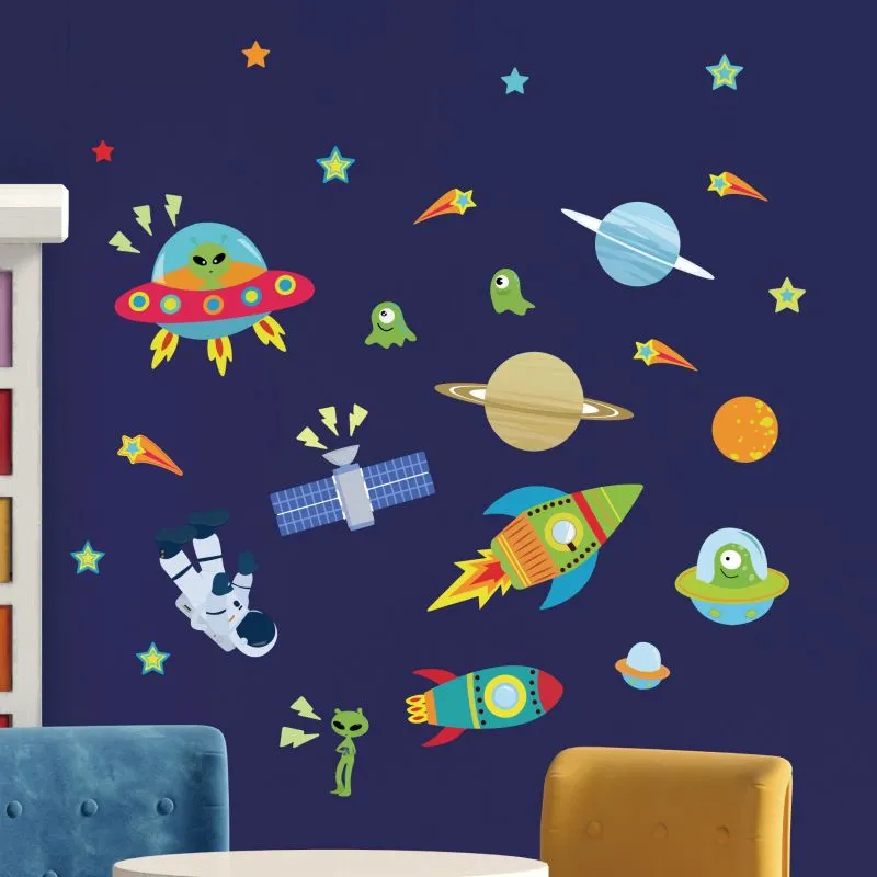Outer Space Wall Stickers
