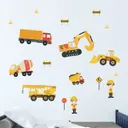 Construction Trucks Wall Stickers — photo 1