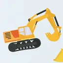 Construction Trucks Wall Stickers — photo 4