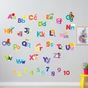 Alphabets & Numbers Wall Stickers — photo 1