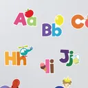 Alphabets & Numbers Wall Stickers — photo 4