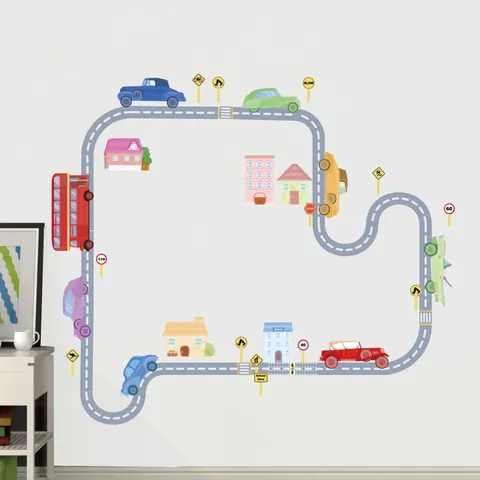 Vintage Cars Wall Stickers
