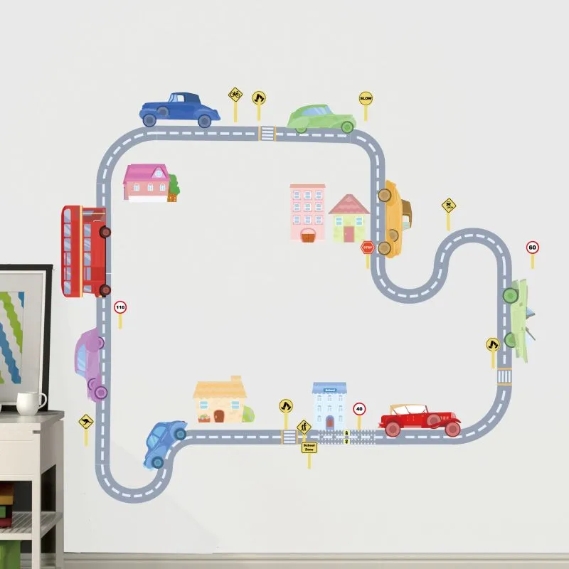 Vintage Cars Wall Stickers