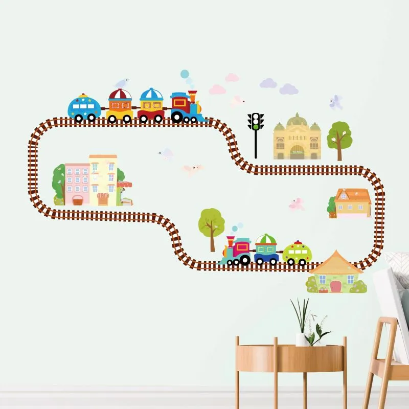 Trains & Tracks Wall Stickers