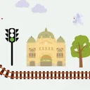 Trains & Tracks Wall Stickers — photo 5