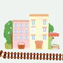 Trains & Tracks Wall Stickers — photo 6