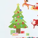 Christmas Tree & Santa Wall Stickers — photo 4