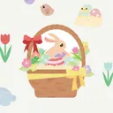 Easter Eggs & Bunnies Wall Stickers — photo 5
