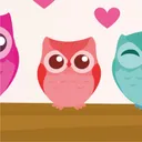 Owl Family Wall Stickers — photo 5