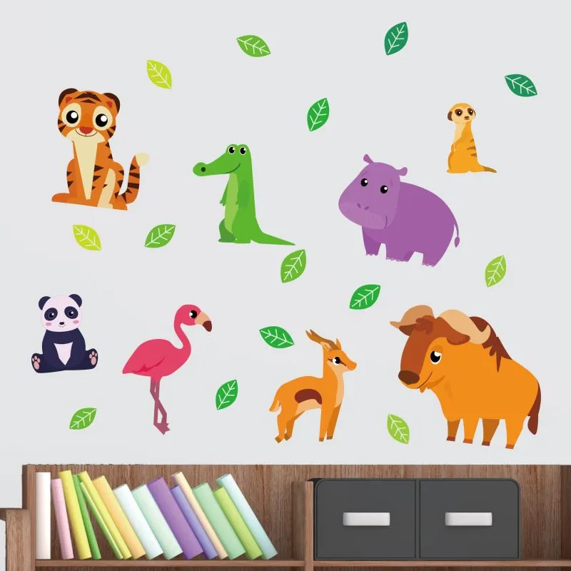 Zoo Animals Wall Stickers